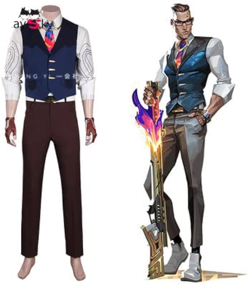 VALORANT チェンバー コスプレ 女性用 ヘッドハンター 付き